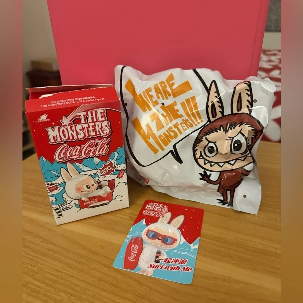 Coca-Cola Monsters Series Red and White Figure